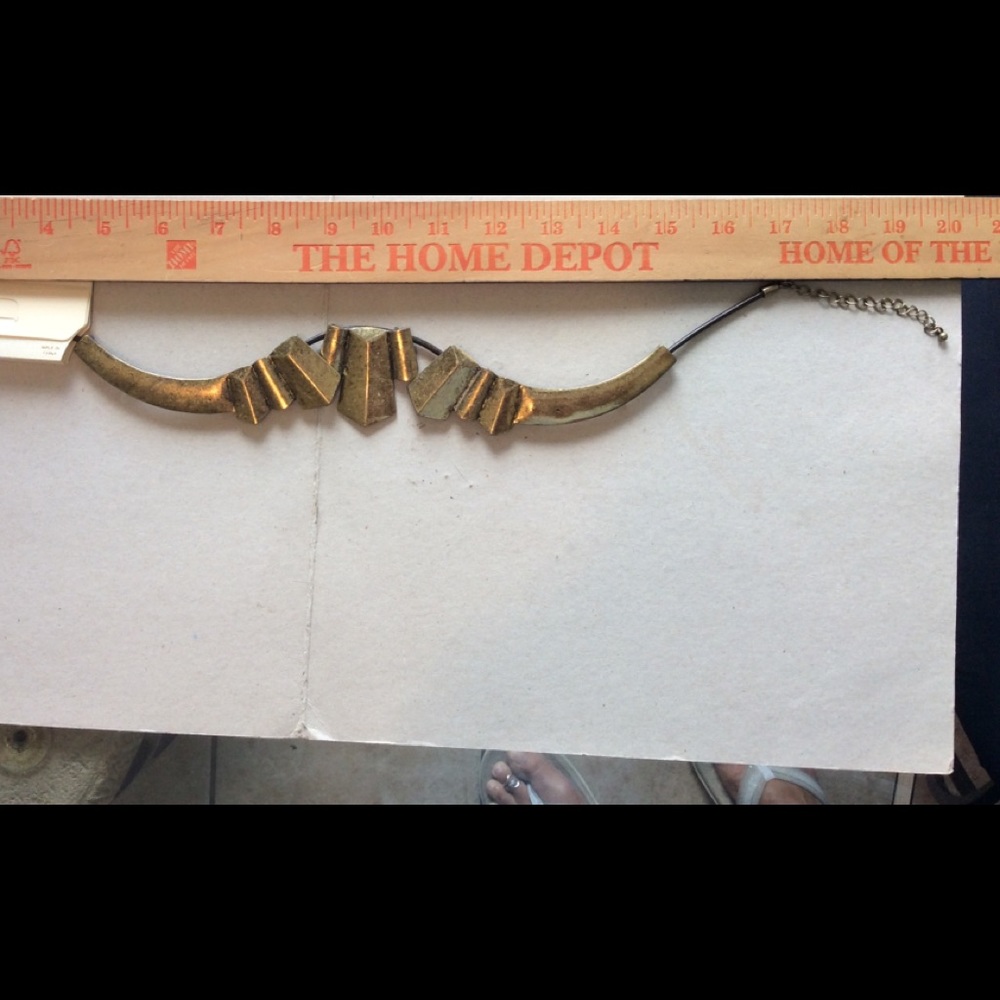 CATO Gold and Black Necklace, NWT - Picture 8 of 9